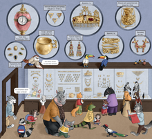 Мышик в музеях мира. Эрмитаж и Лувр