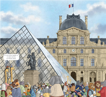 Мышик в музеях мира. Эрмитаж и Лувр