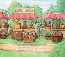 Куда торопятся мишки? Where are the bears rushing off to?