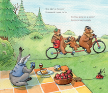 Куда торопятся мишки? Where are the bears rushing off to?